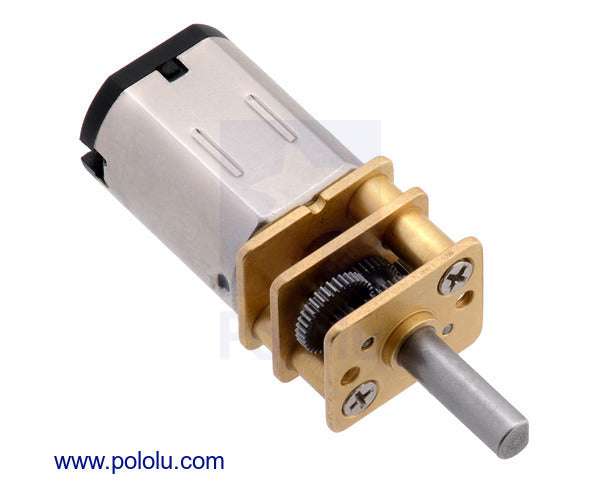 50:1 Micro Metal Gearmotor HP 6V Pololu 998