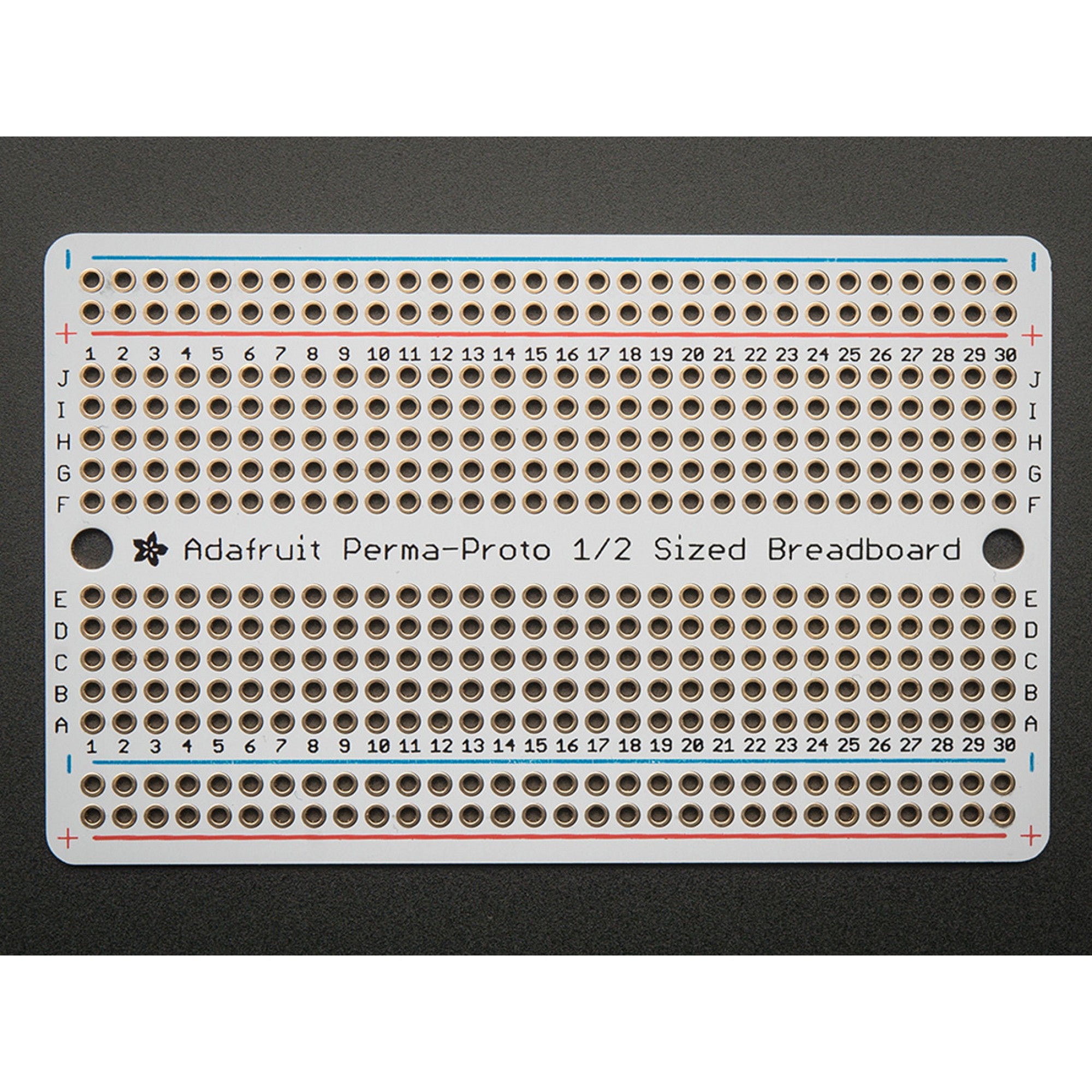 Adafruit Perma-Proto Half-sized Breadboard PCB - Single 1609