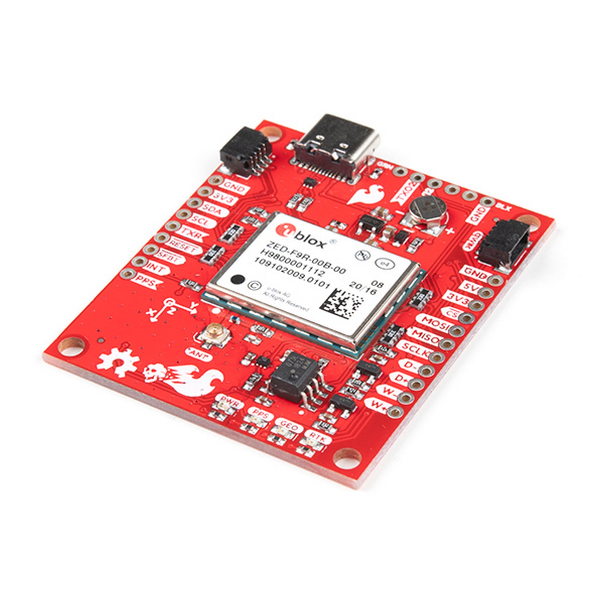 SparkFun GPS-RTK Dead Reckoning Breakout - ZED-F9R (Qwiic) GPS-16344