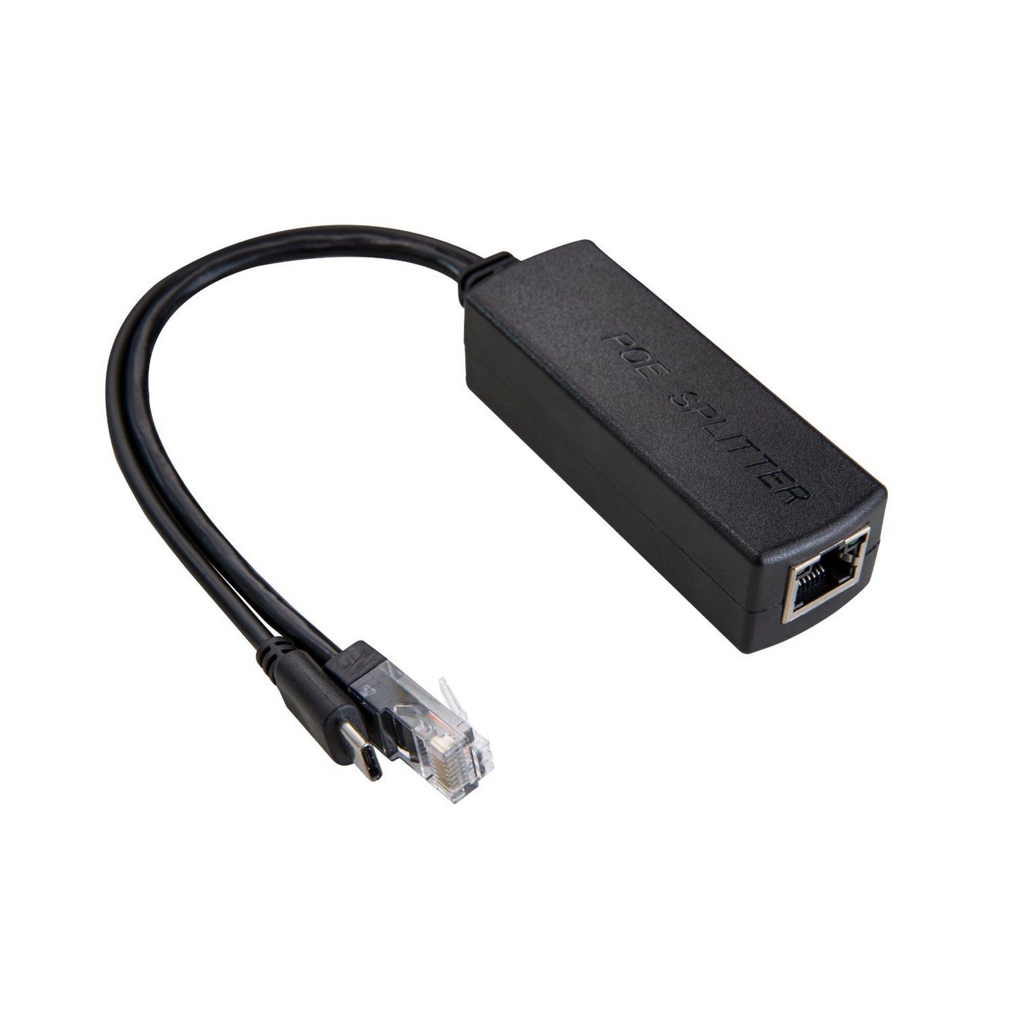 UCTRONICS PoE Splitter USB-C 5V - Active PoE to USB C Adapter, IEEE 802.3af Compliant for Raspberry Pi 4, Tablets and More U6115