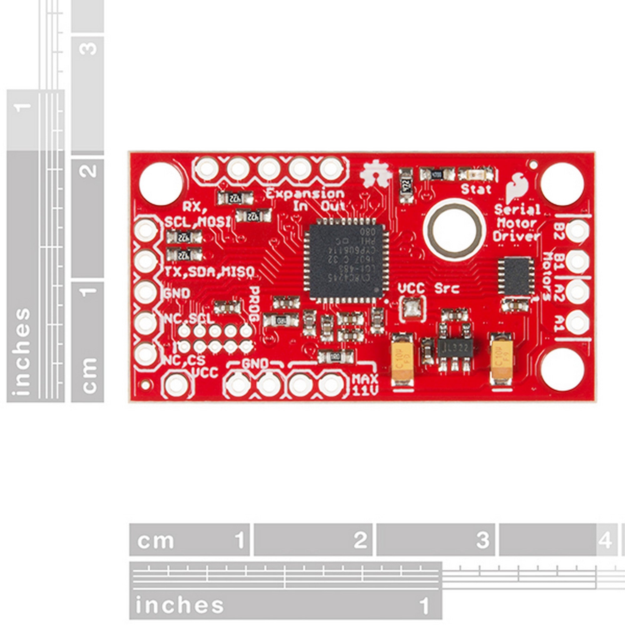 SparkFun Serial Controlled Motor Driver ROB-13911