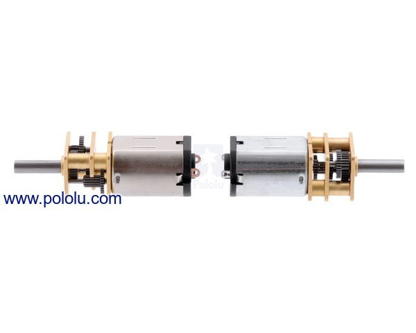 75:1 Micro Metal Gearmotor HP 6V Pololu 2361