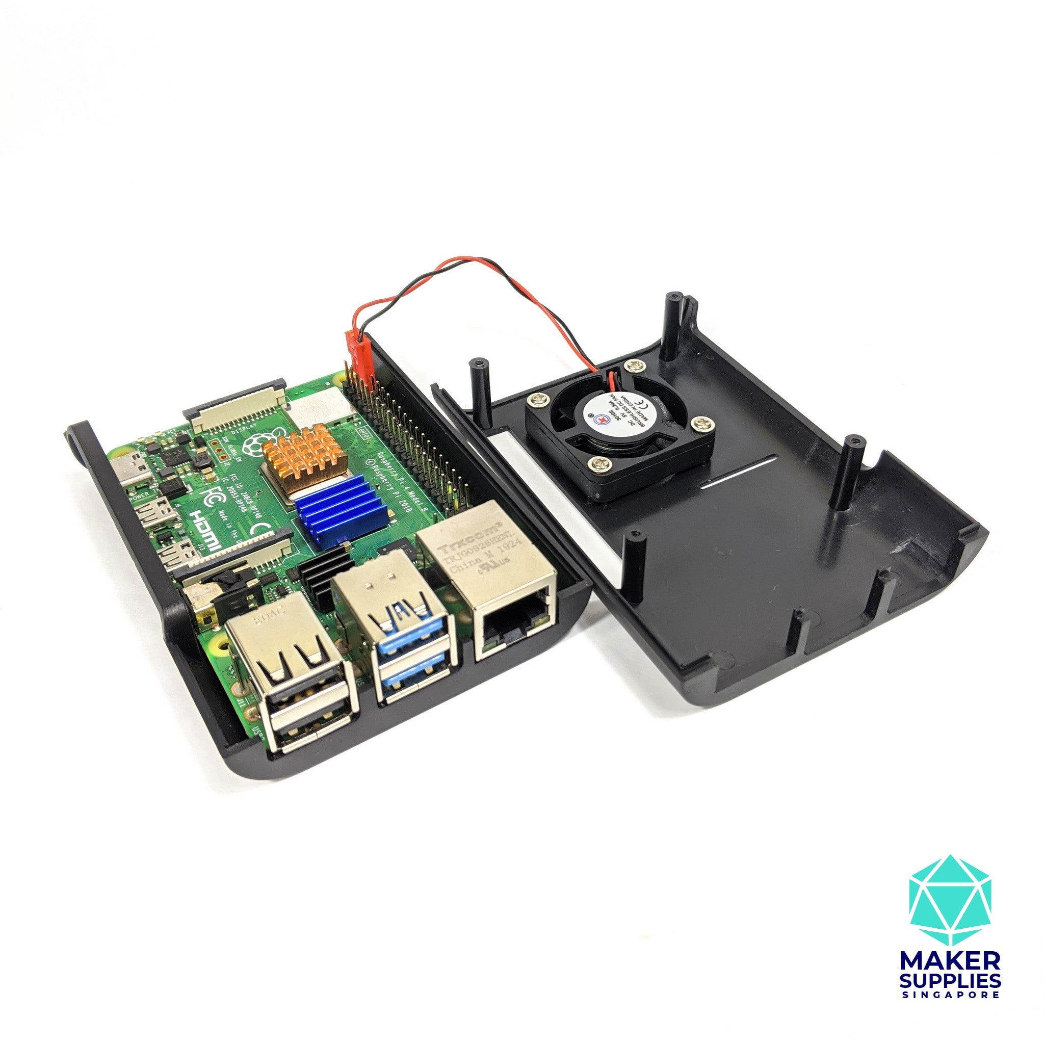 Raspberry Pi 4 Ultimate Bundle with ABS Plastic Casing