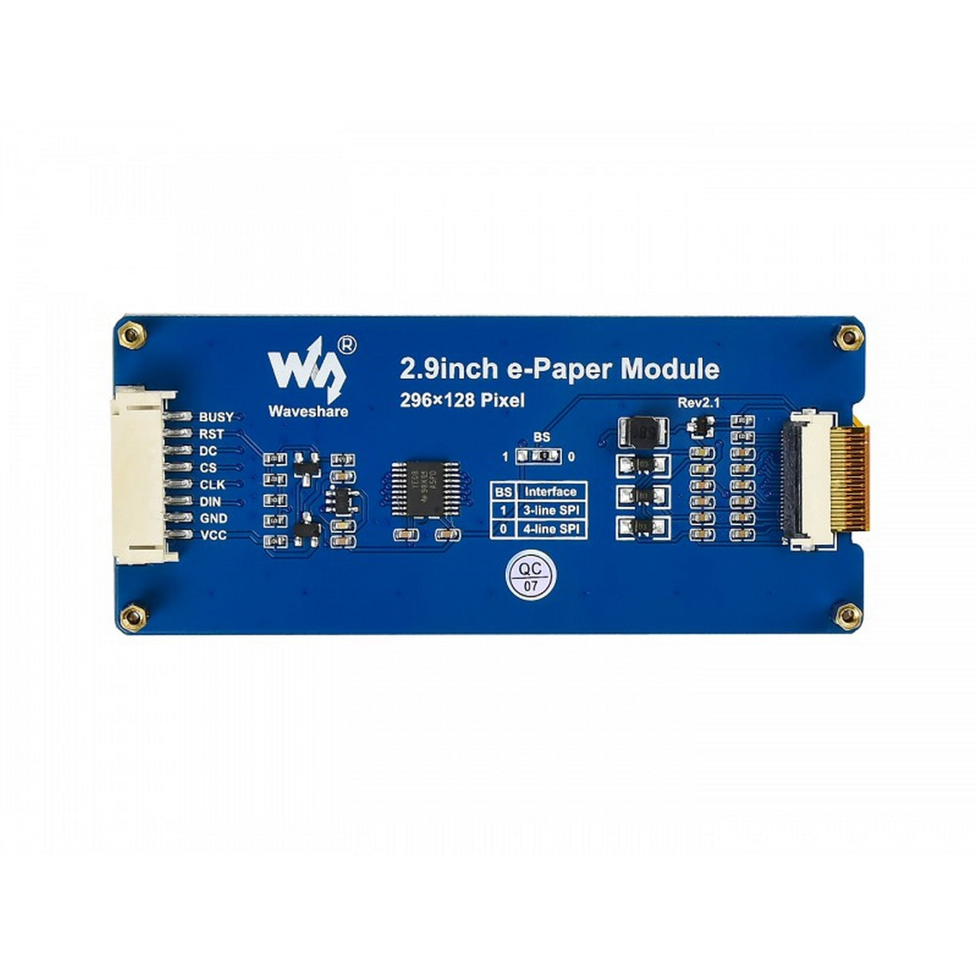 2.9inch E-Ink Display Module 12956