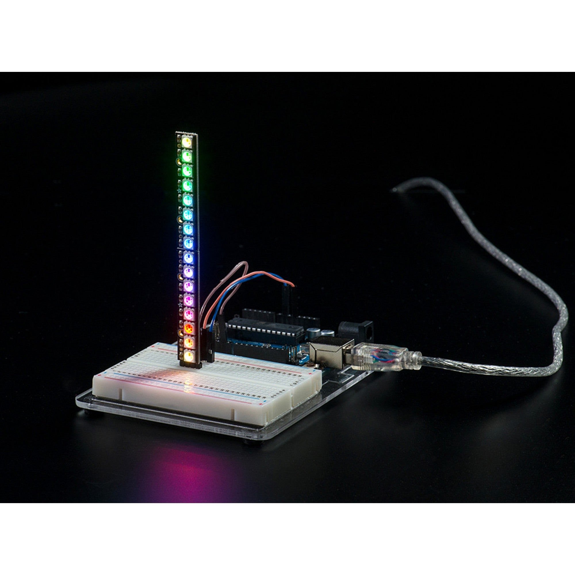 NeoPixel Stick - 8 x 5050 RGB LED with Integrated Drivers 1426