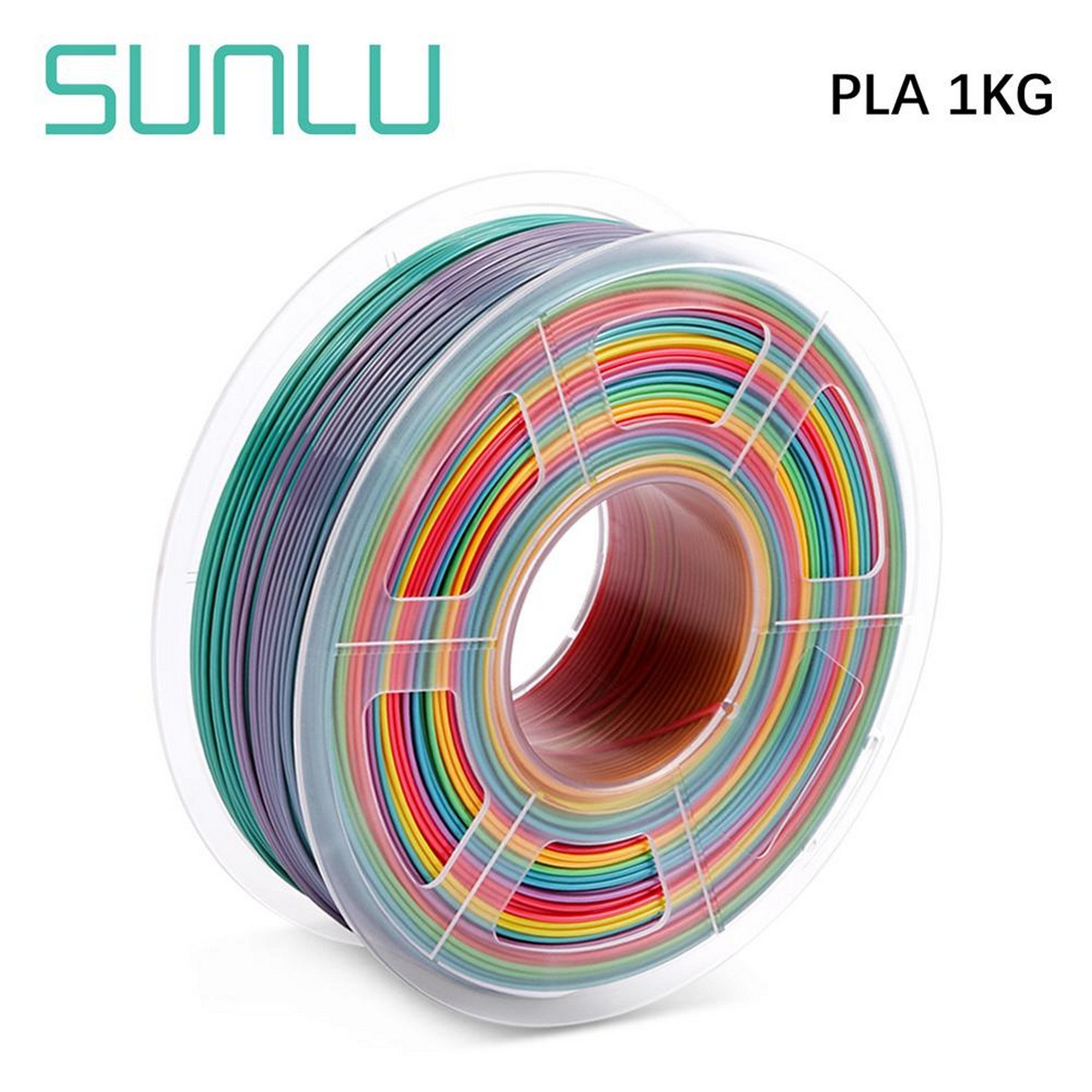 SUNLU PLA Rainbow 1.75mm 1KG 3D Printer Filament