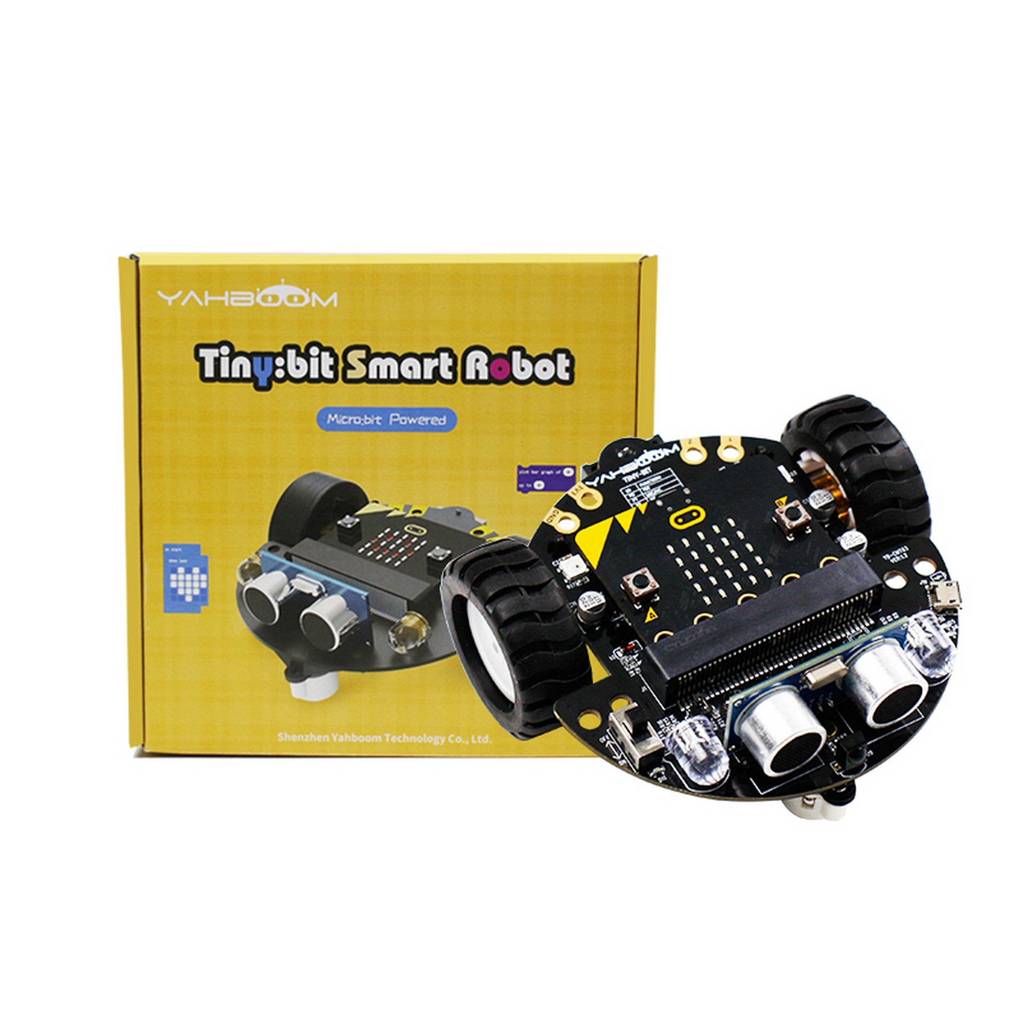 Tiny:bit Robot Car Kit for BBC micro:bit (Compatible with micro:bit V1.5 and V2)