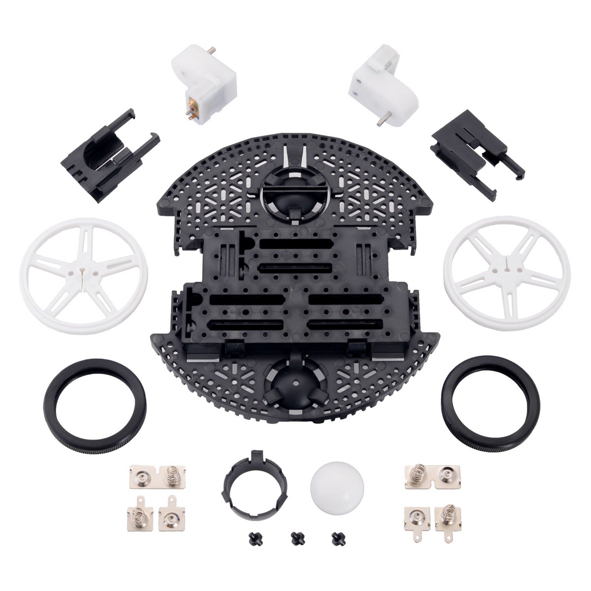 Romi Chassis Kit - Black Pololu 3500