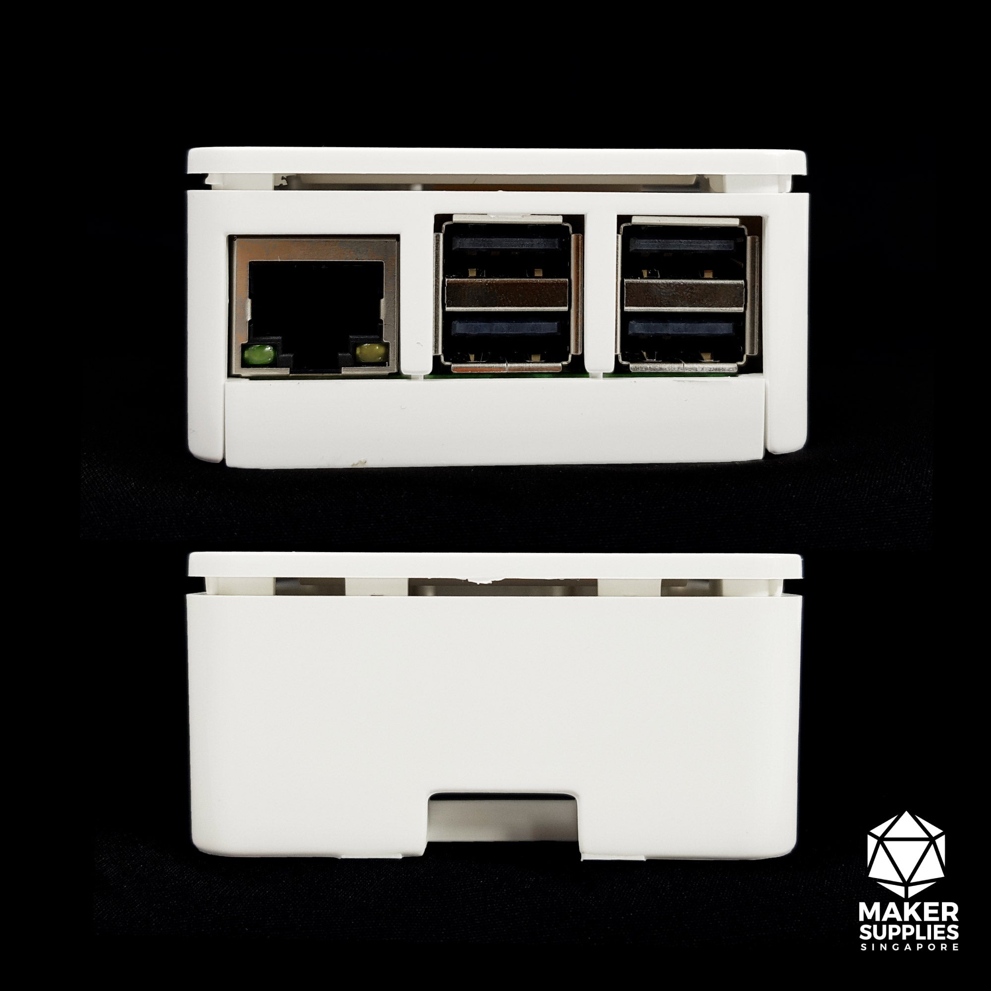3-Piece Raspberry Pi 2B/3B/3B+ Plastic Casing