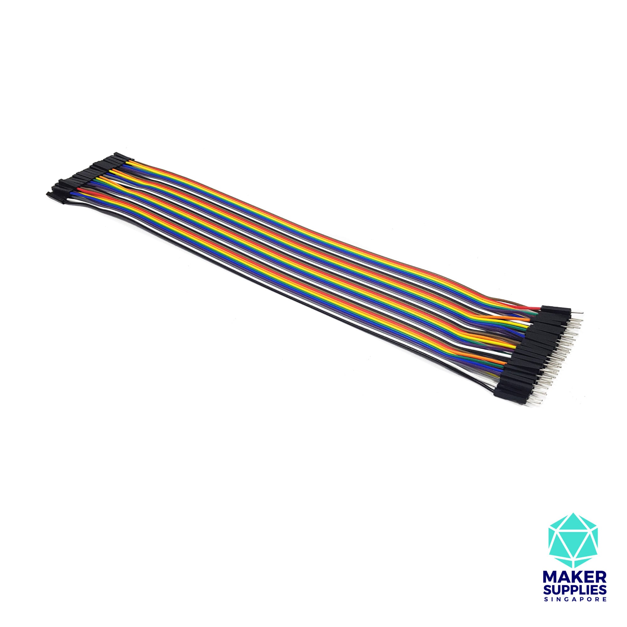 40pcs 30cm Male to Female Jumper DuPont Wire