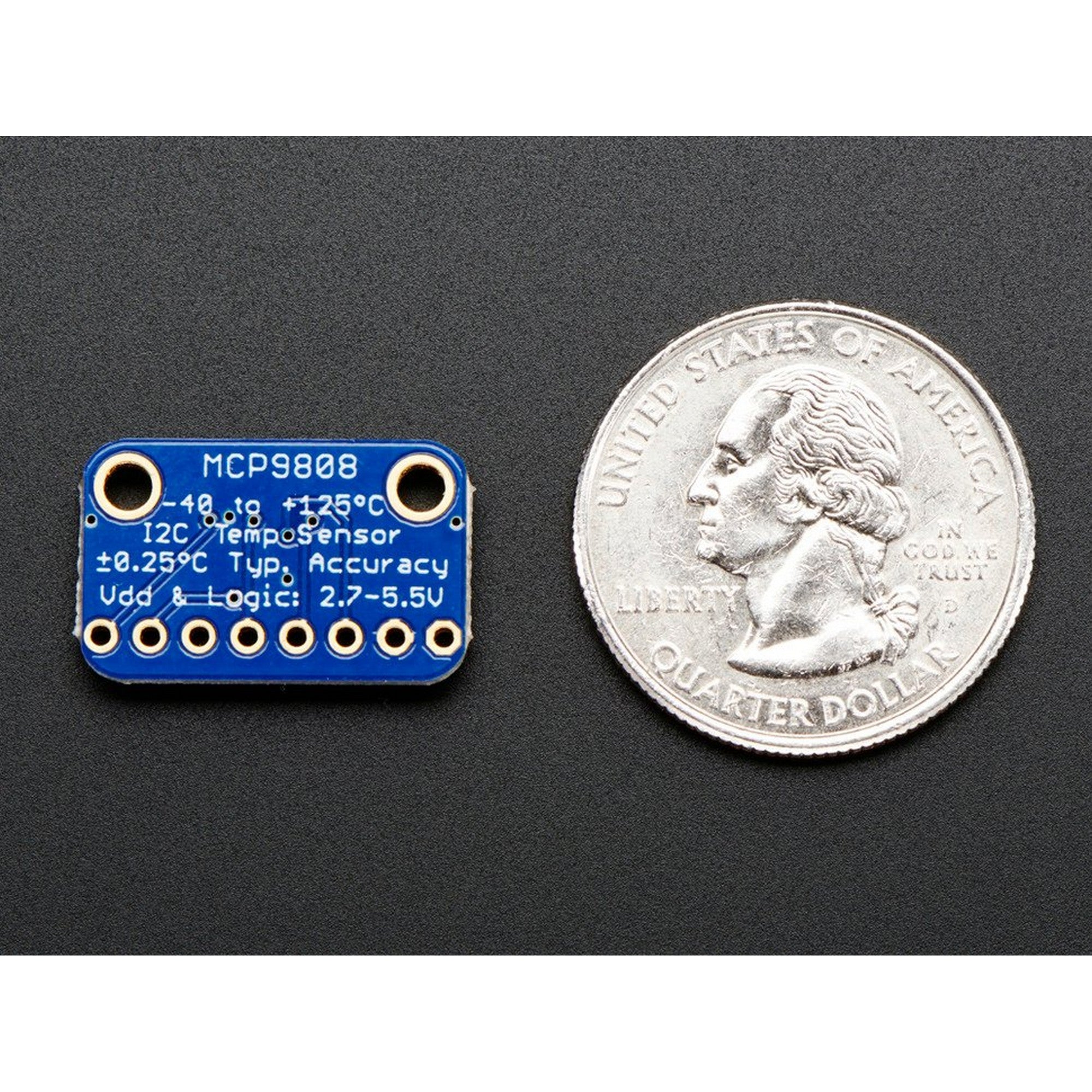 MCP9808 High Accuracy I2C Temperature Sensor Breakout Board 1782