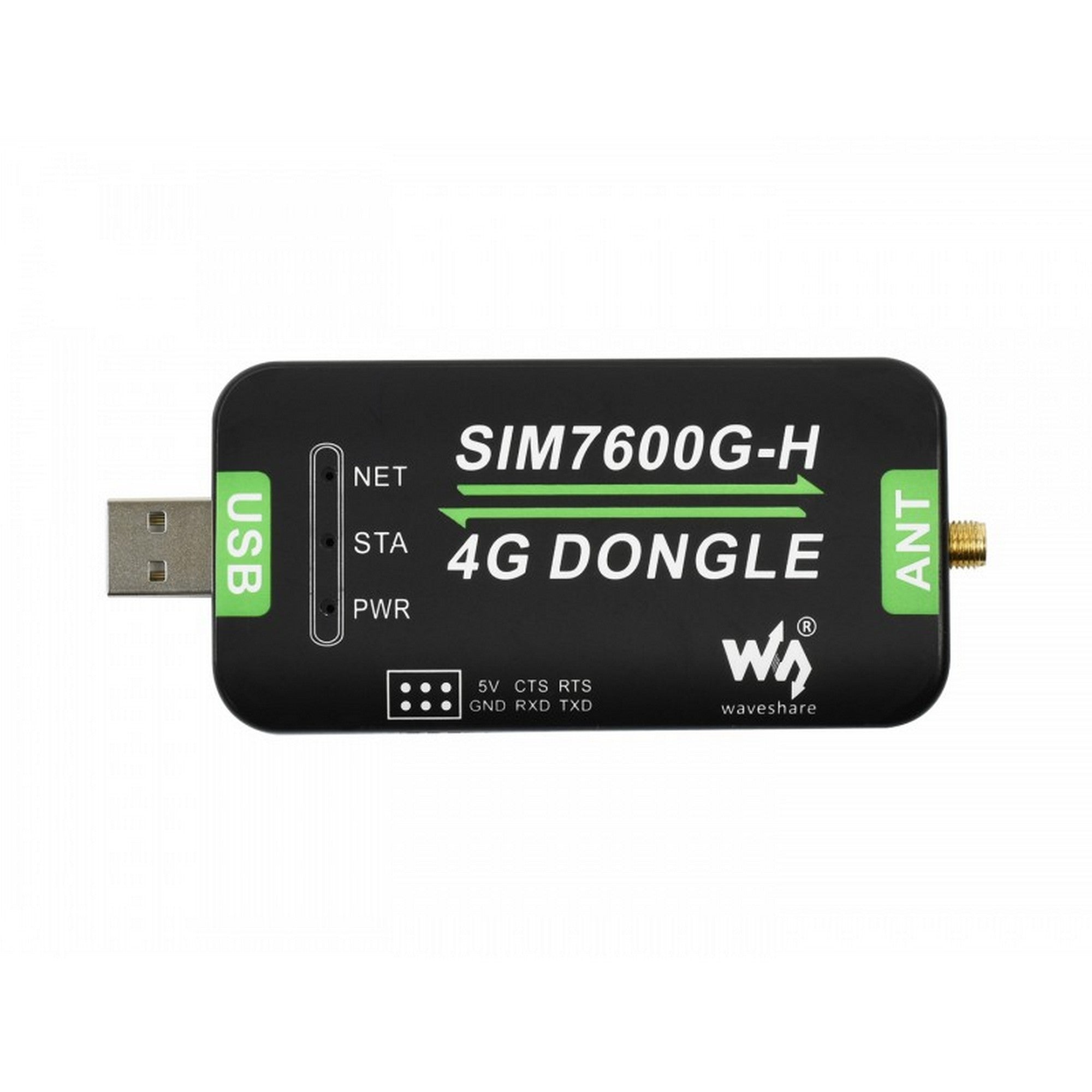 SIM7600G-H 4G Dongle, GNSS Positioning, Global Band Support 18165