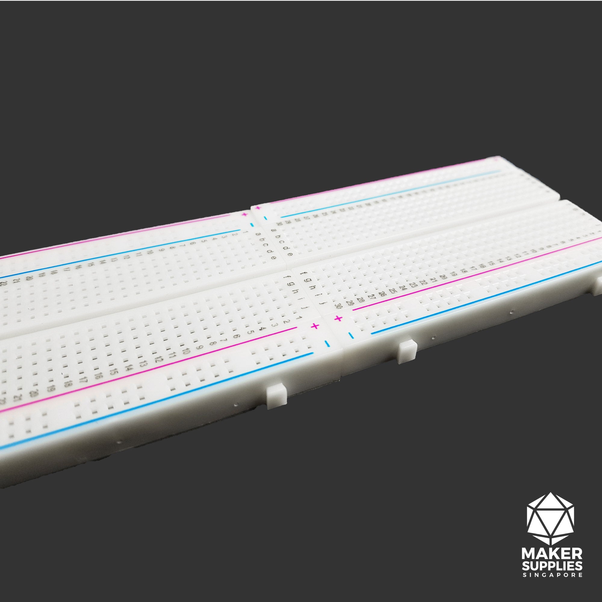 400 Tie Points White Solderless Breadboard