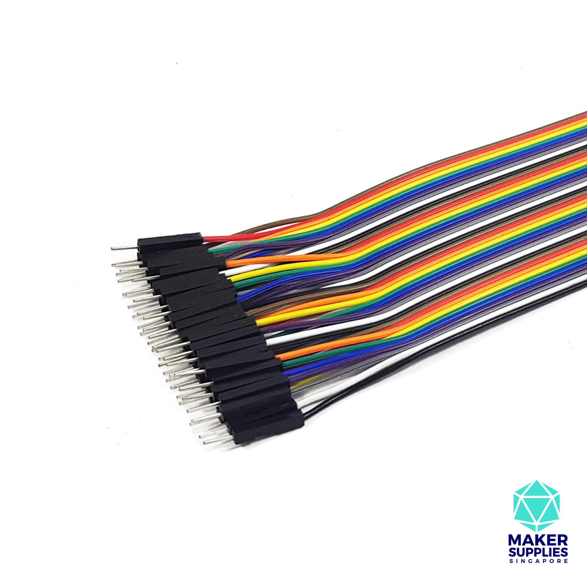 40pcs 10cm Male to Female Jumper DuPont Wire