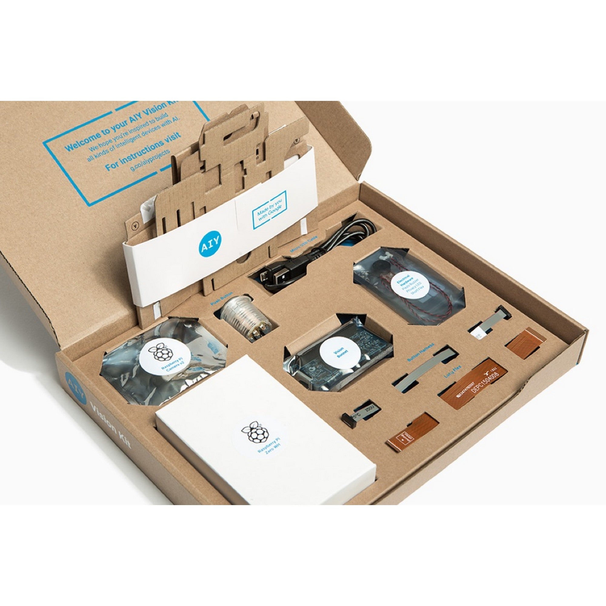 Google AIY Vision Kit V1.1 - Includes Raspberry Pi Zero WH