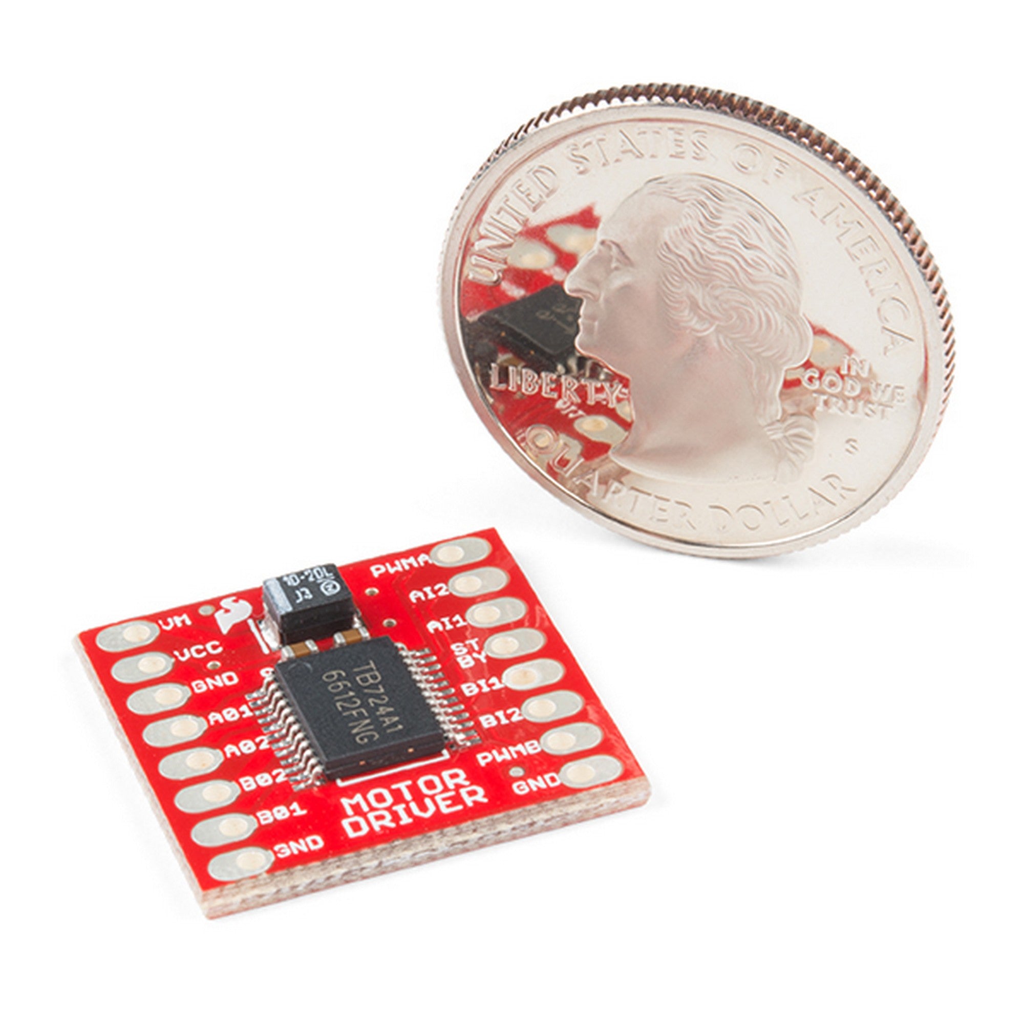 SparkFun Motor Driver - Dual TB6612FNG (with Headers) ROB-14450