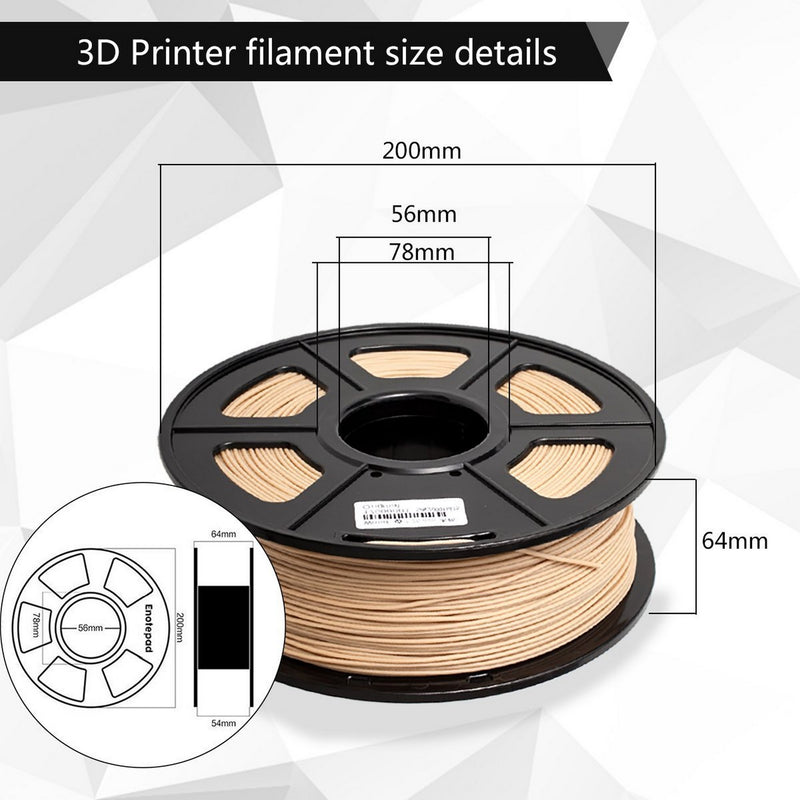 SUNLU Wood Low-Temp 1.75mm 1KG 3D Printer Filament