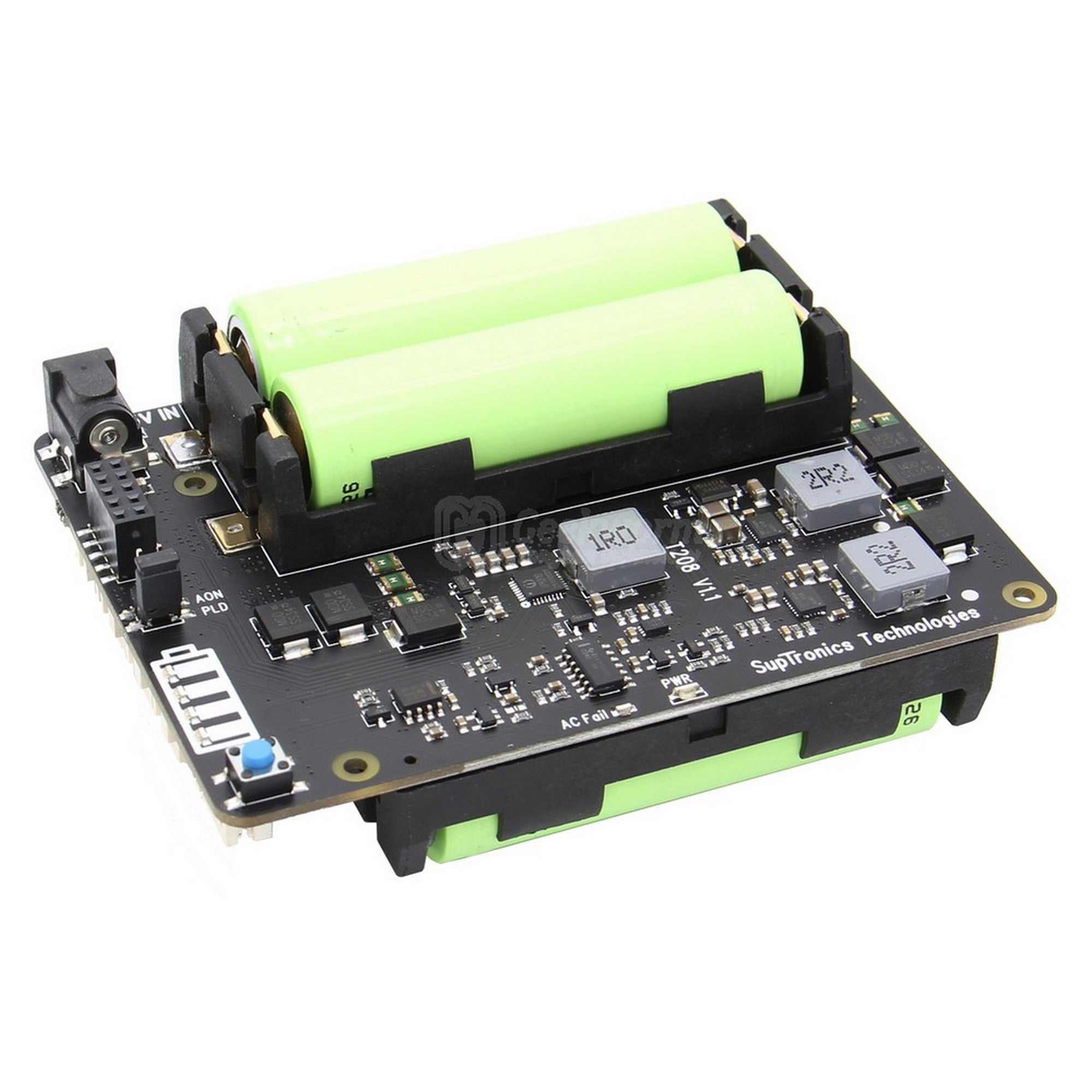 Geekworm T208 18650 UPS ( Max 5.1V 8A Output ) and Power Management Expansion Board for NVIDIA Jetson Nano