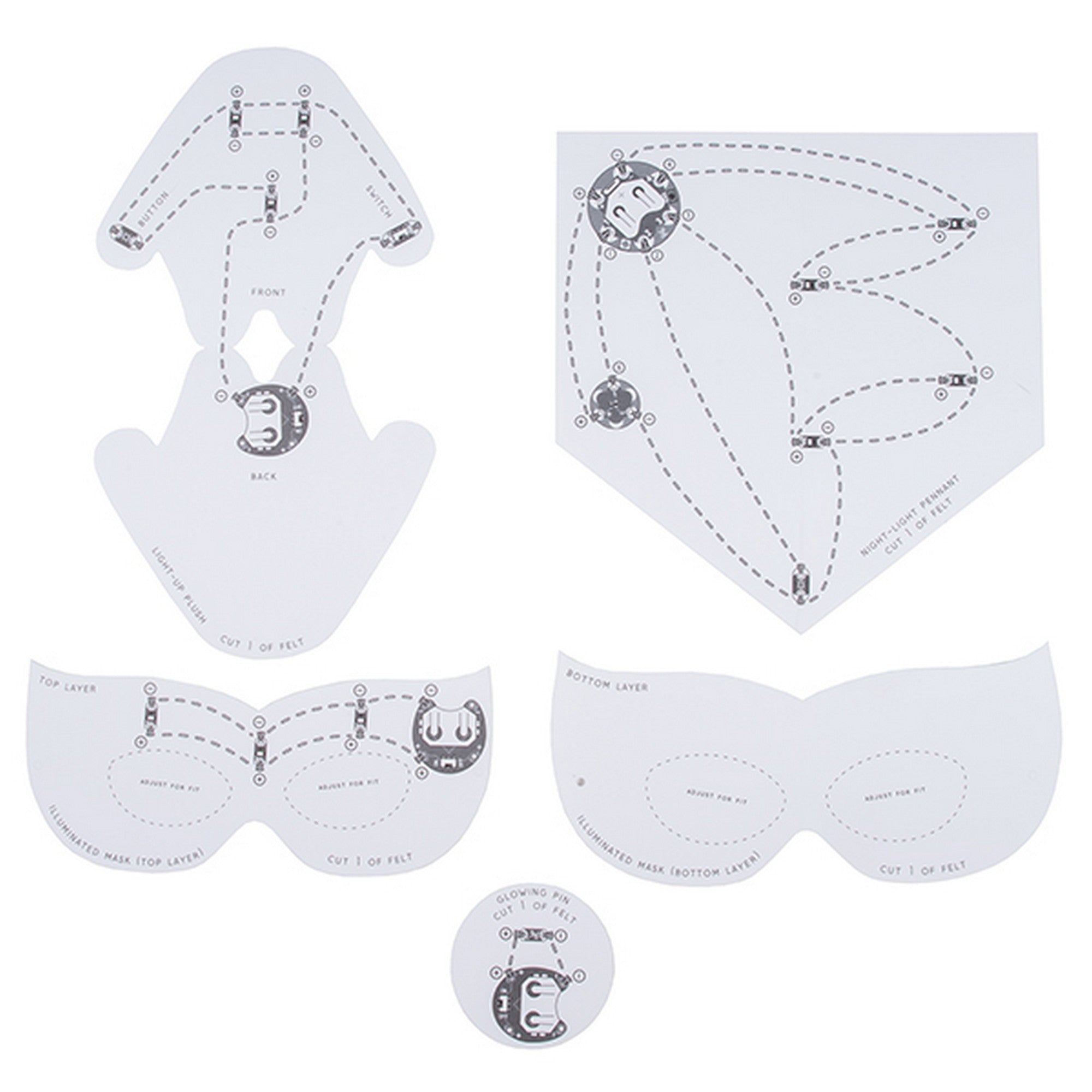 LilyPad Sewable Electronics Kit KIT-13927