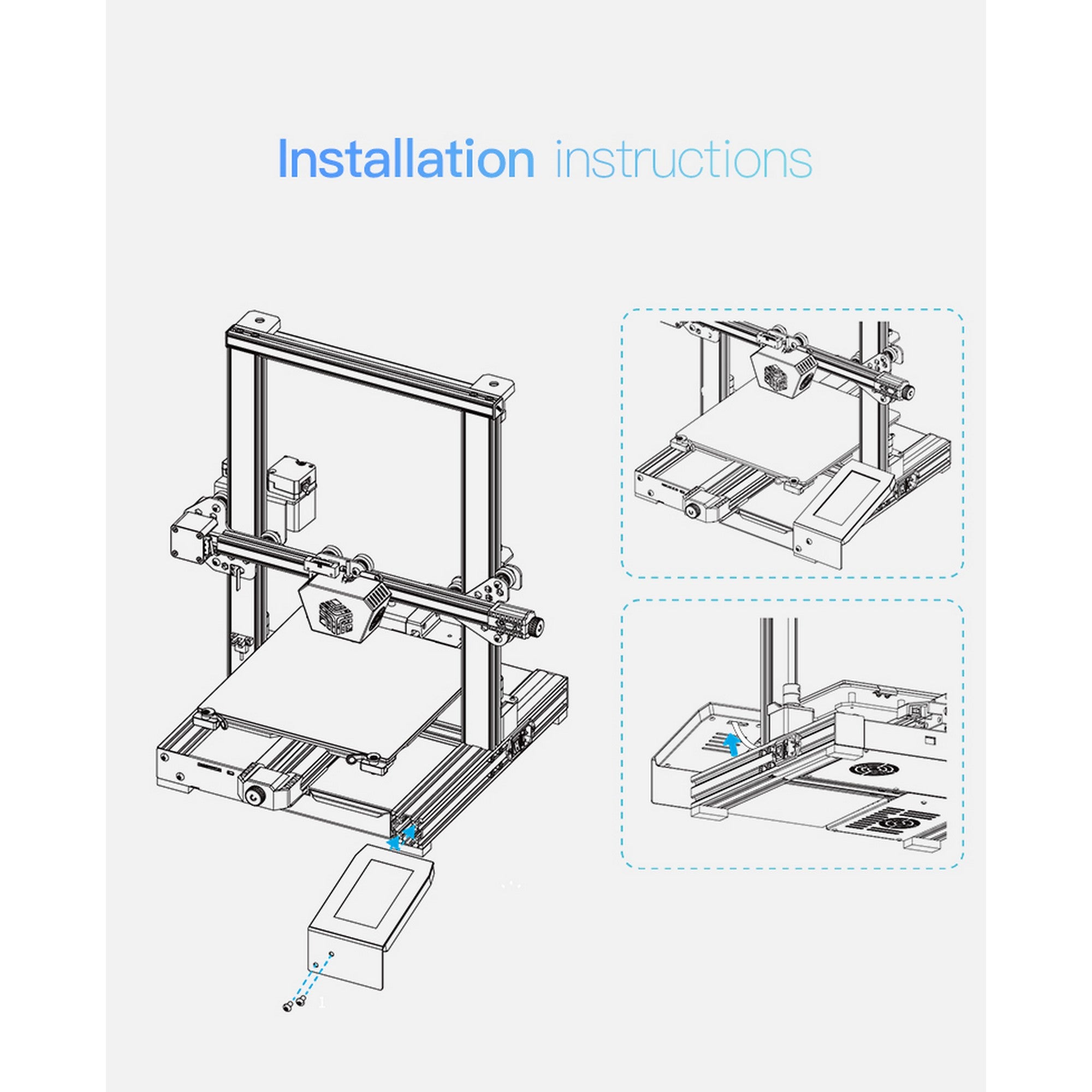 Creality Color Touch Screen Kit for CR-6 SE 3D Printer