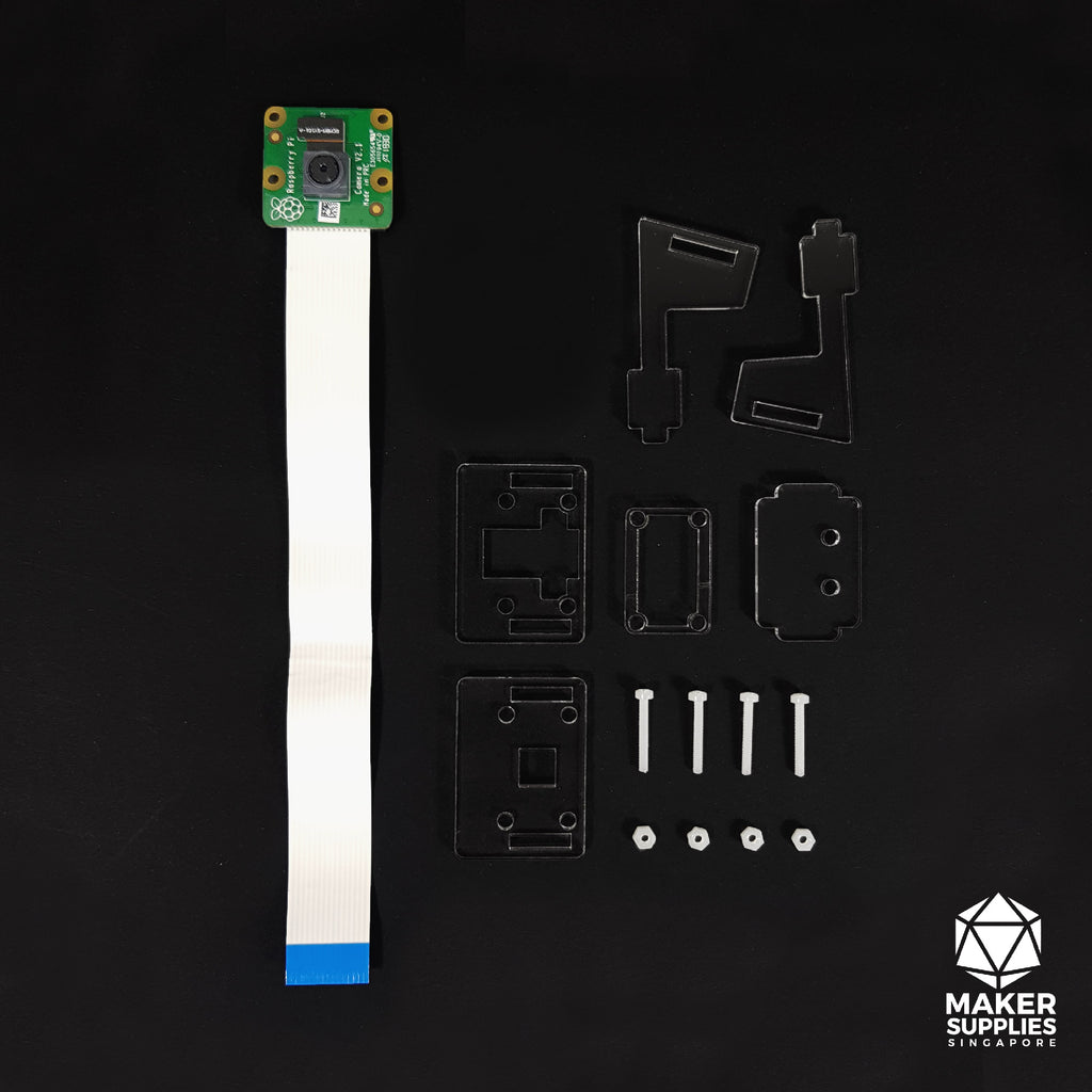 Hd 8mp Raspberry Pi Camera Module 8MP Raspberry Pi Camera Module V2 and Camera Holder Bundle