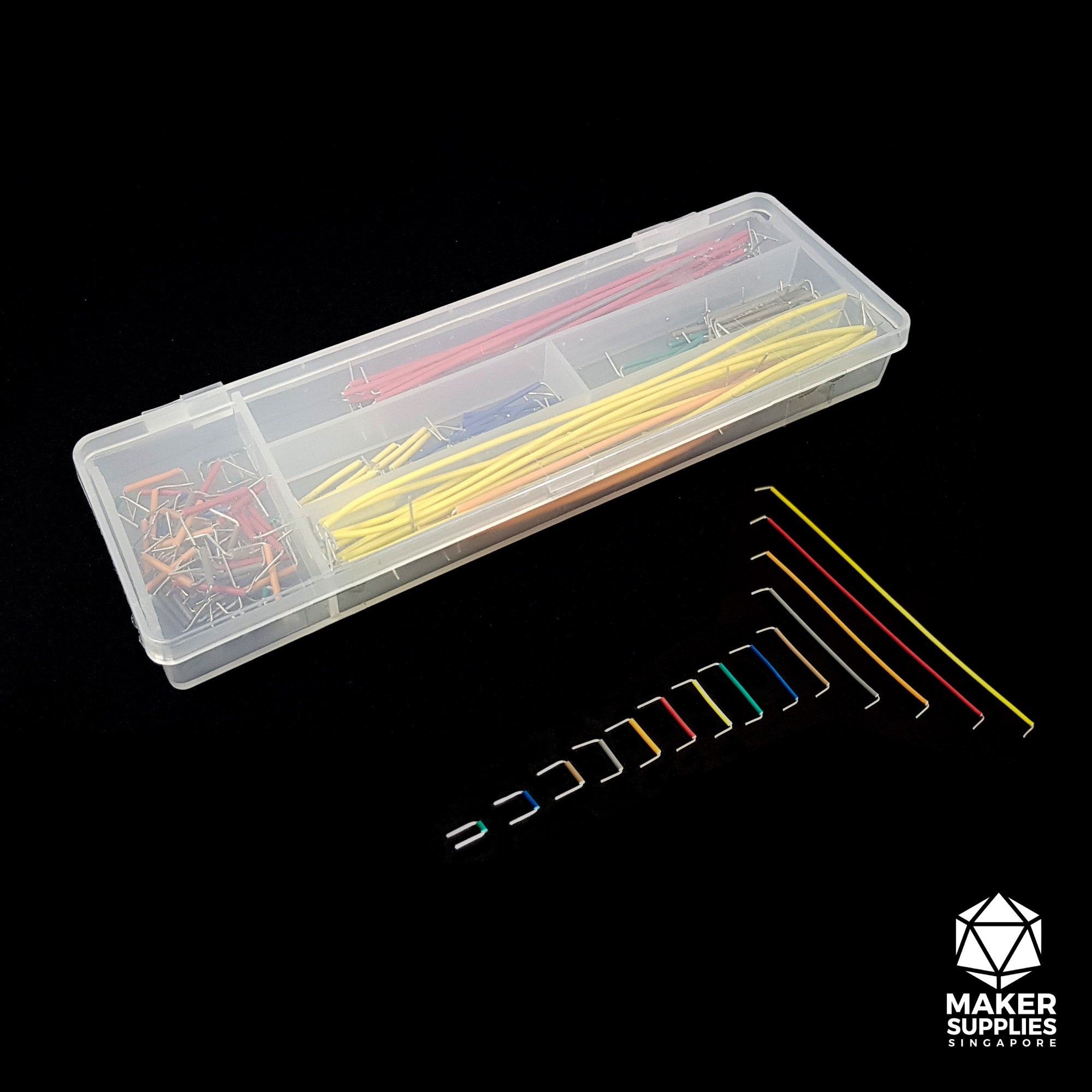 Box of 140 pcs U Shape Breadboard Jumper Wire