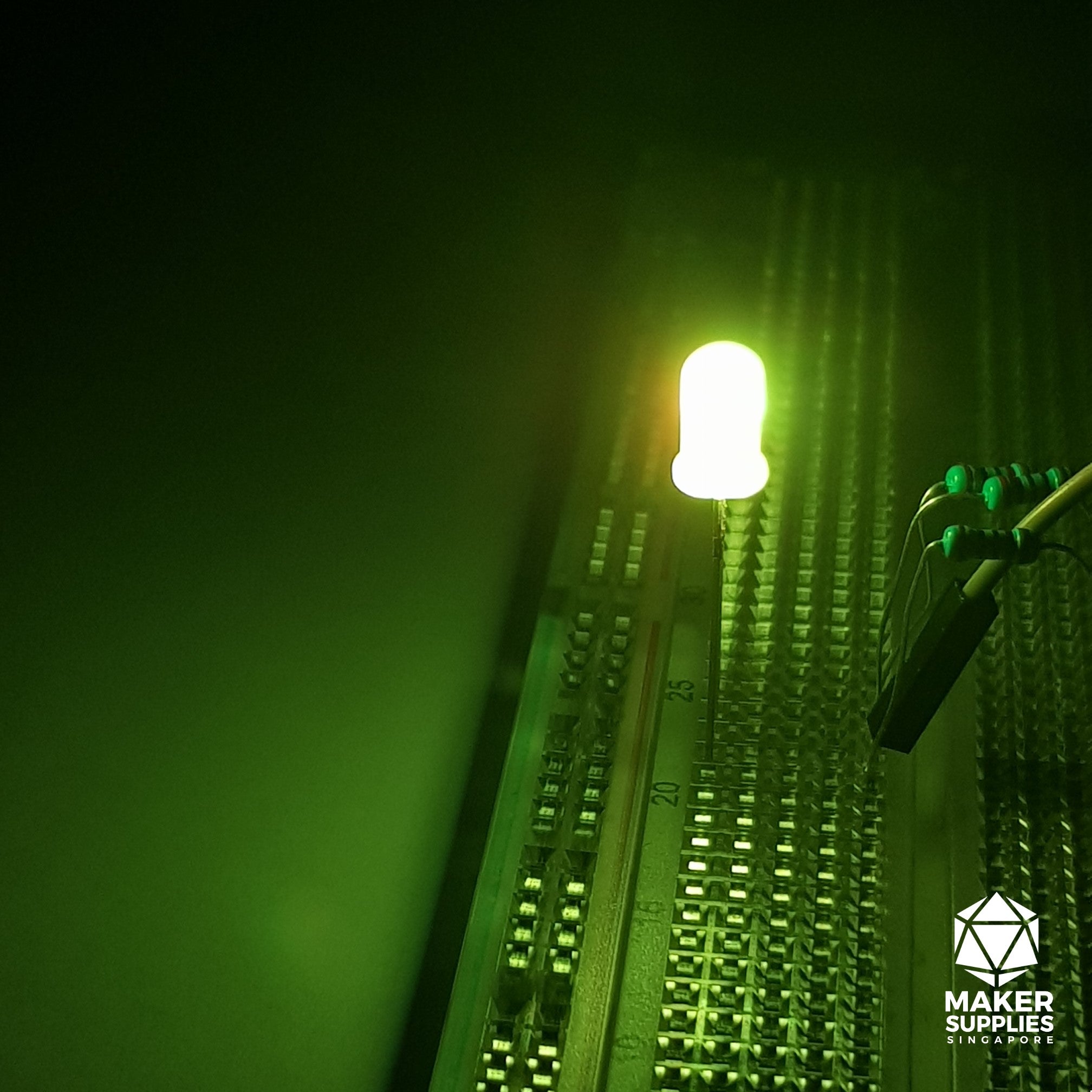 5mm Common Anode 4-pin Diffused RGB LED