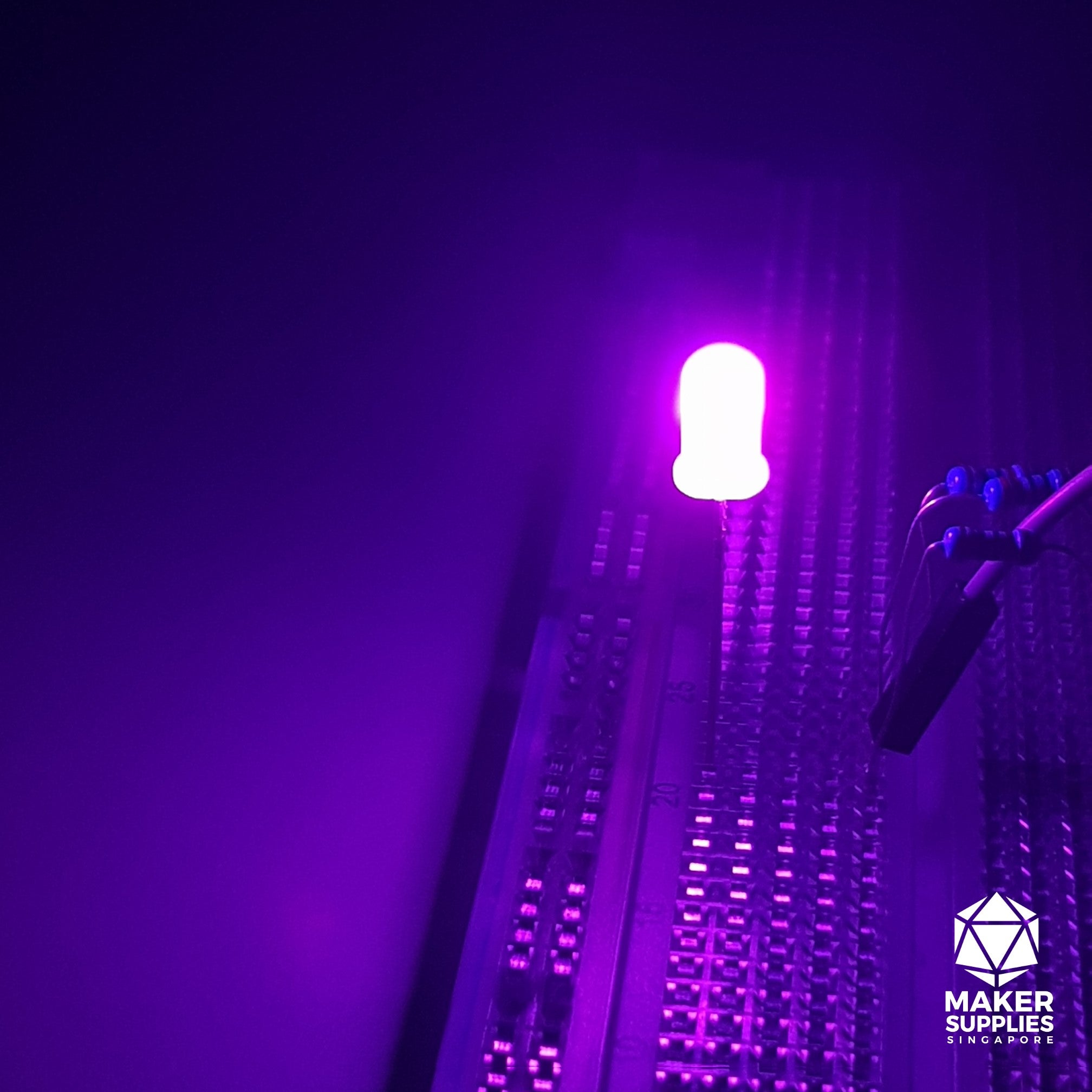 5mm Common Anode 4-pin Diffused RGB LED