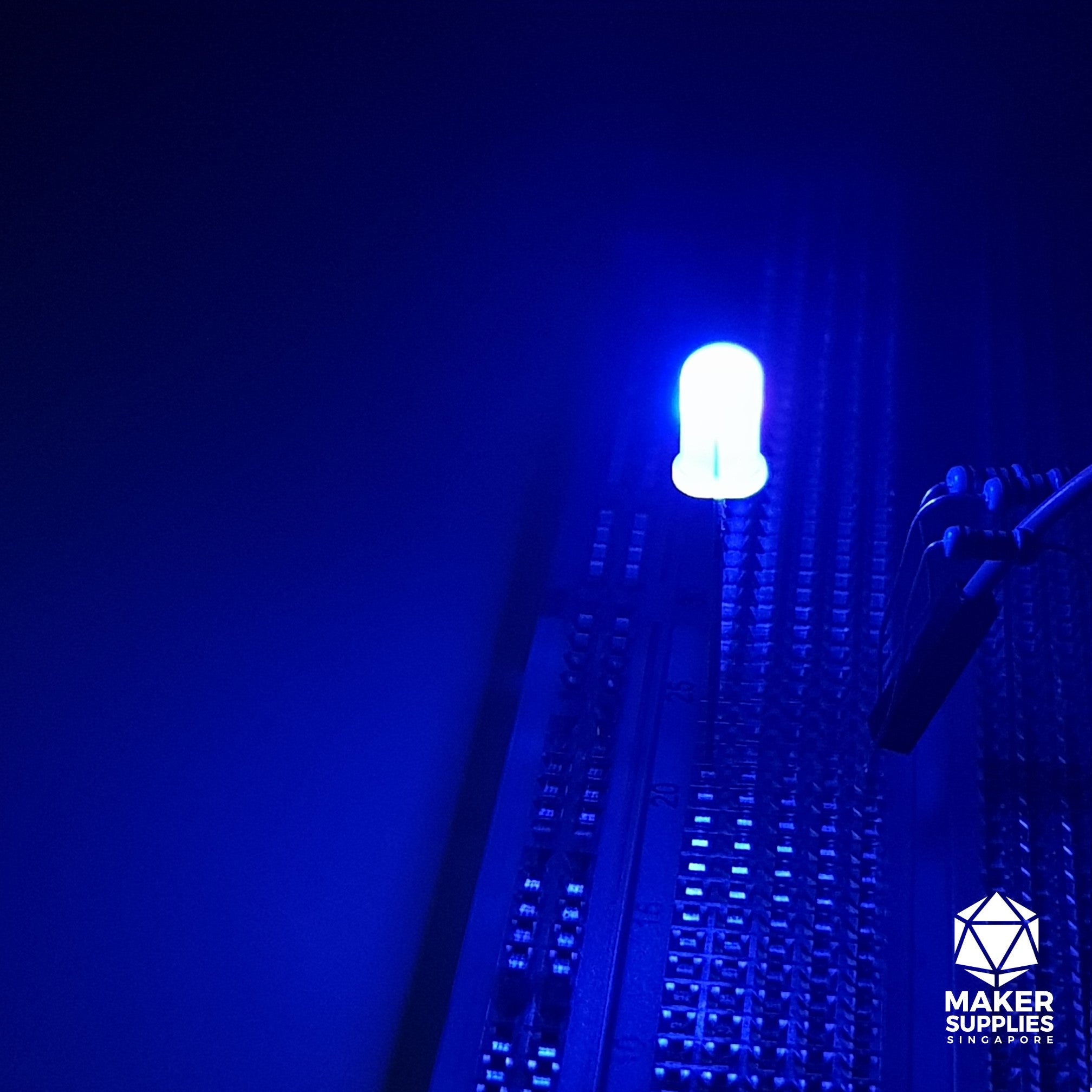 5mm Common Anode 4-pin Diffused RGB LED