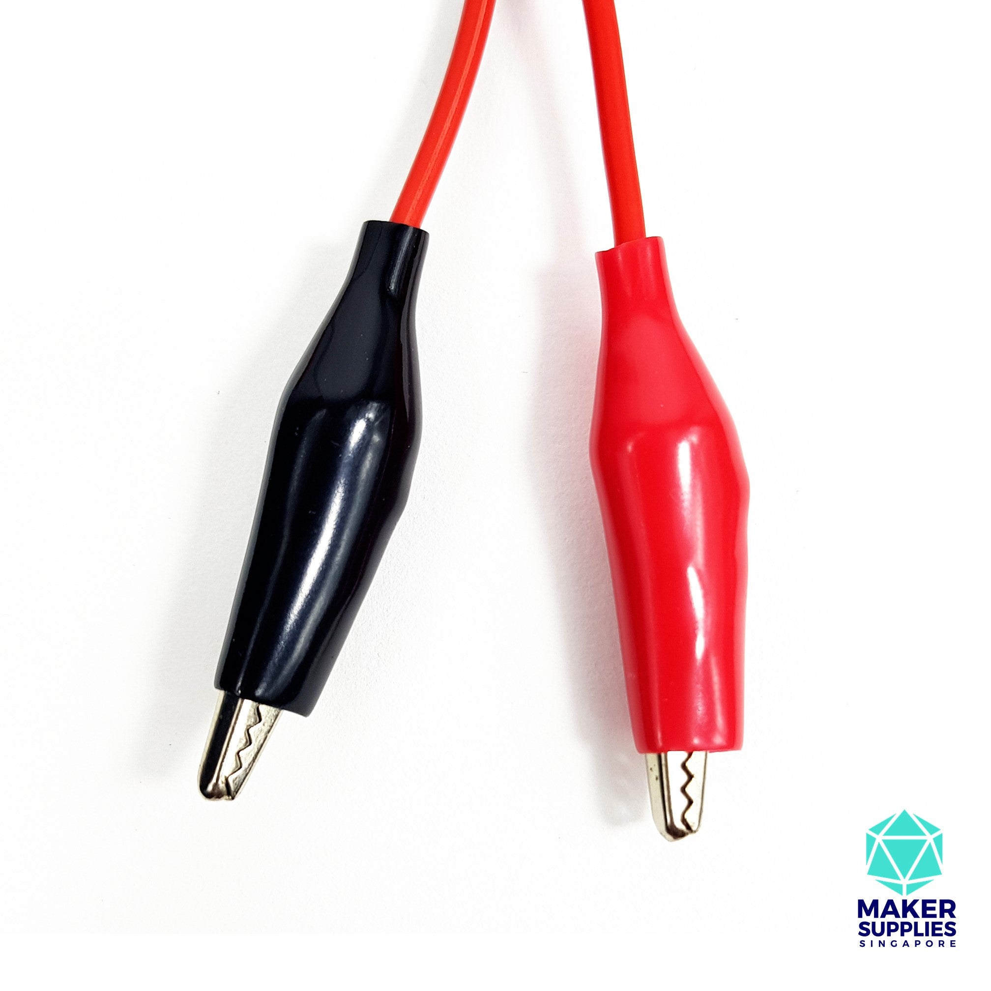 1m Crocodile Clip to Crocodile Clip Wire Test Leads