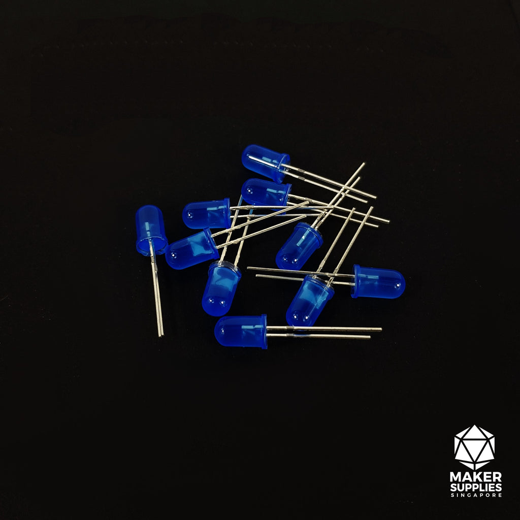 Blue Led Shop 10pcs 5mm Blue LED