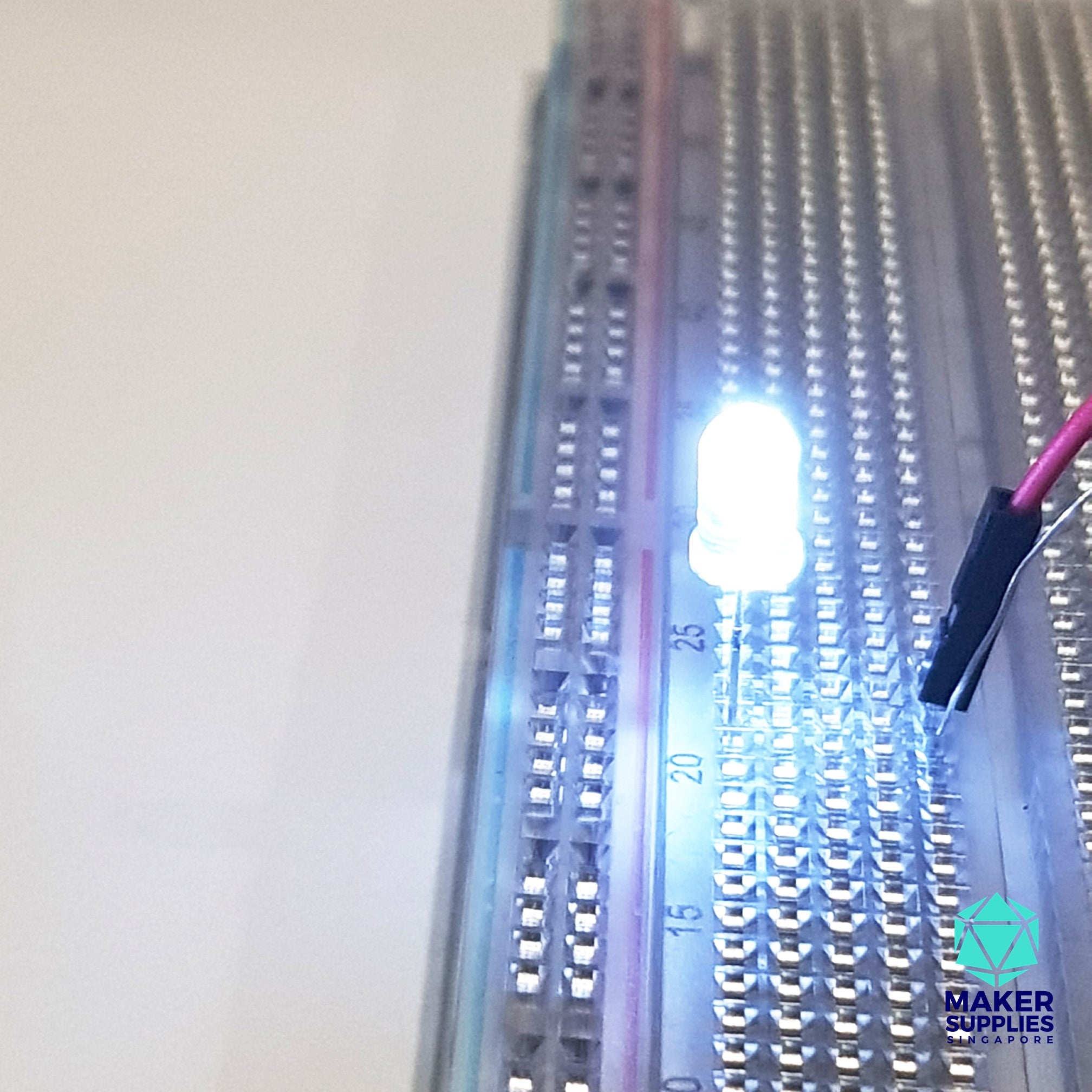 10pcs 5mm White LED