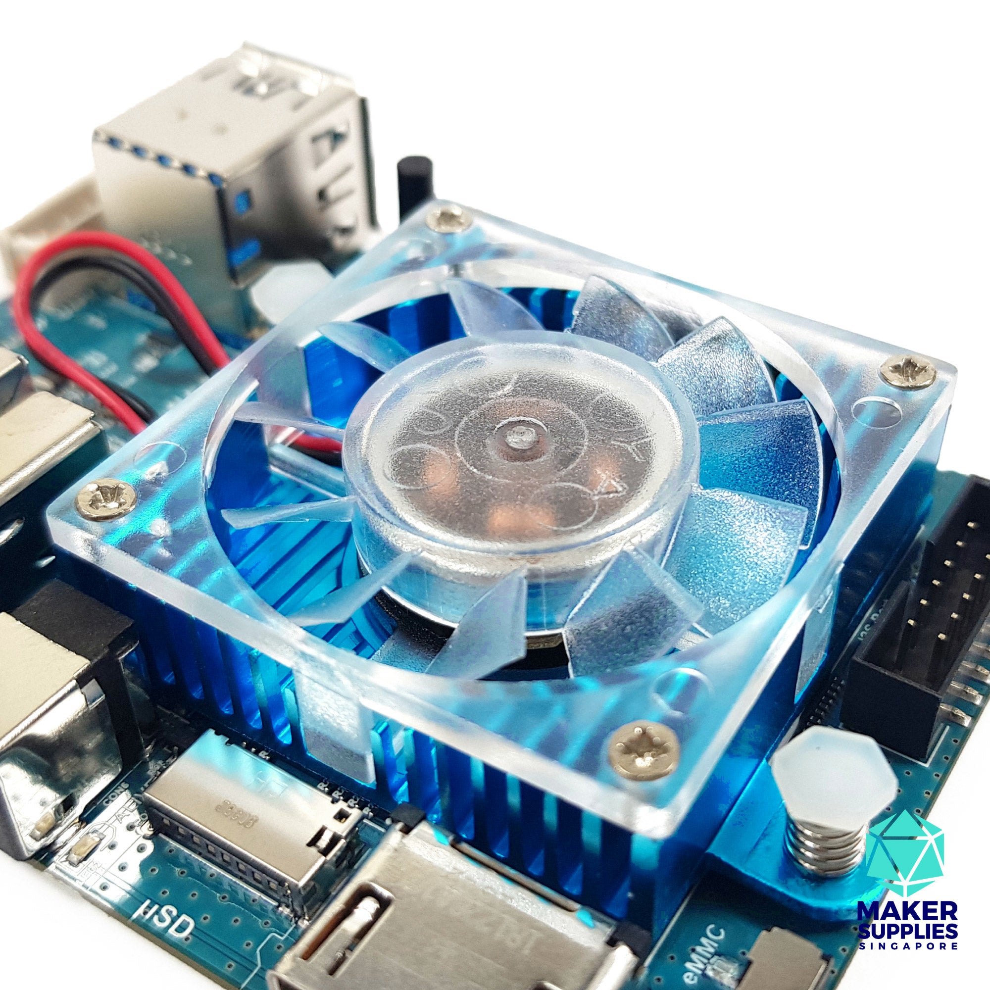 ODROID-XU4 with Active Cooling Fan