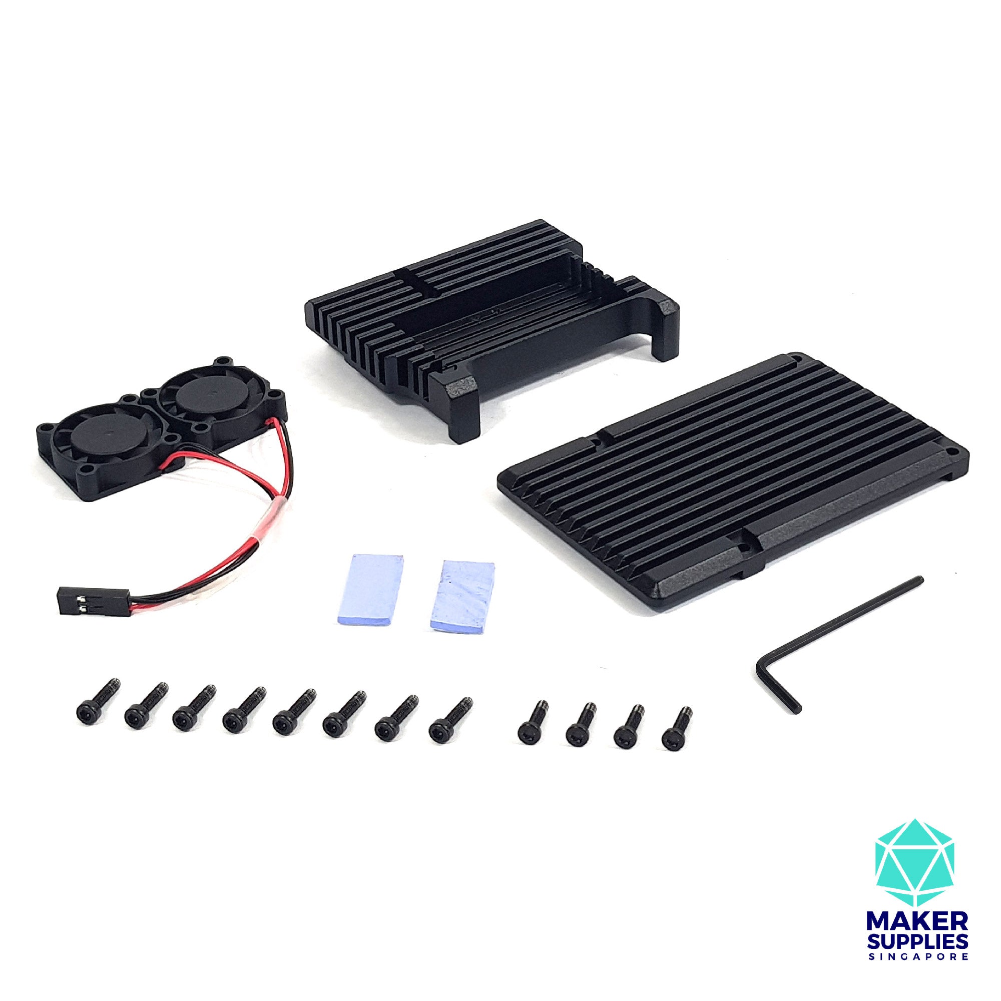 Raspberry Pi 4 Ultimate Bundle with Aluminium Casing