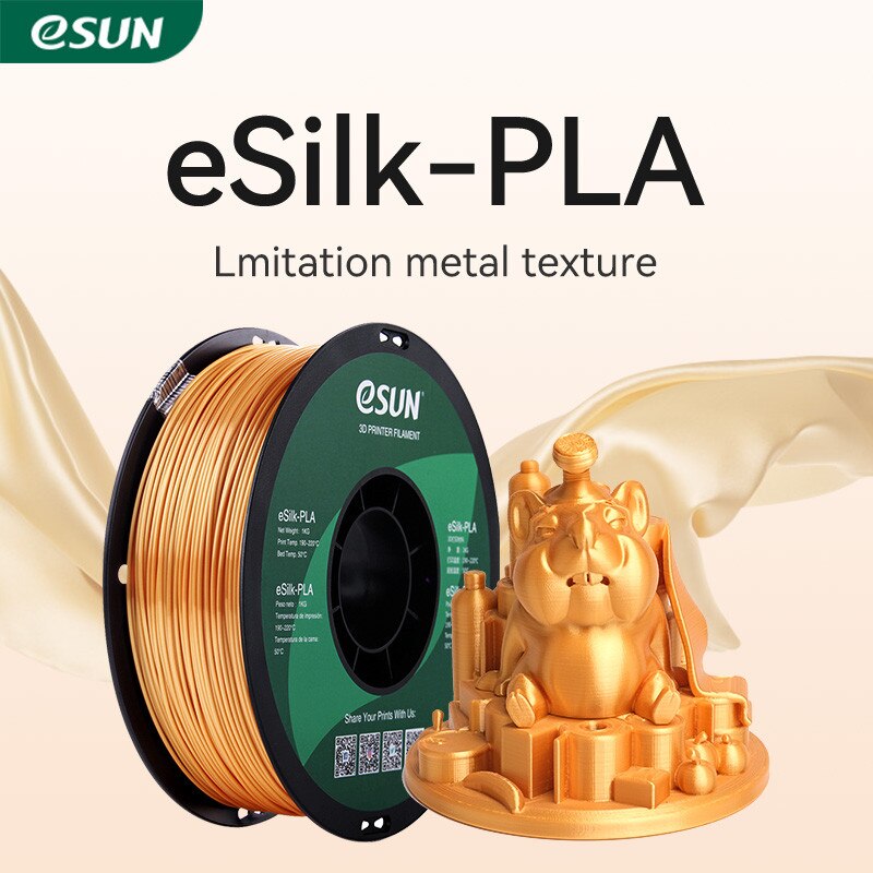 eSun ePLA-Silk 1.75mm 1KG 3D Printer Filament